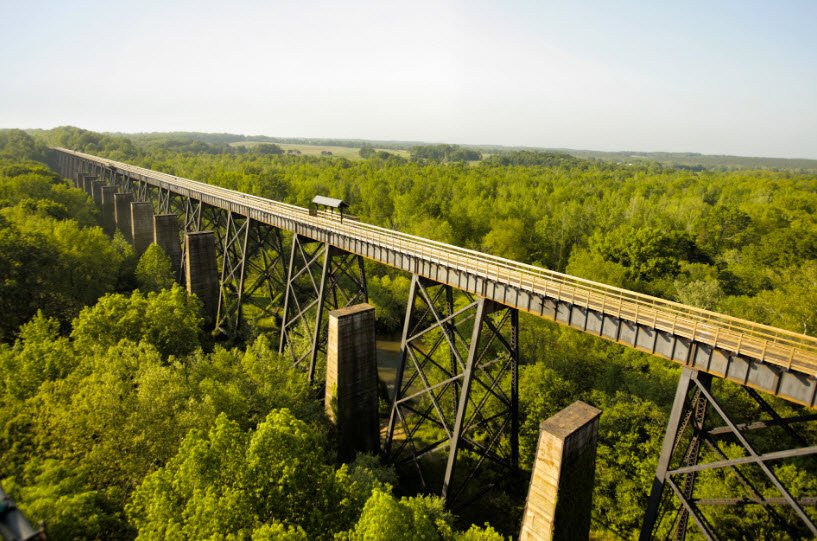 High Bridge Trail State Park, Virginia, USA